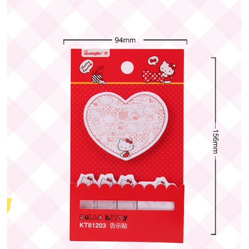 

SALE!!!TERLARIS!!! Stick Note dan Marker Hello Kitty MEMO & STICK NOTE