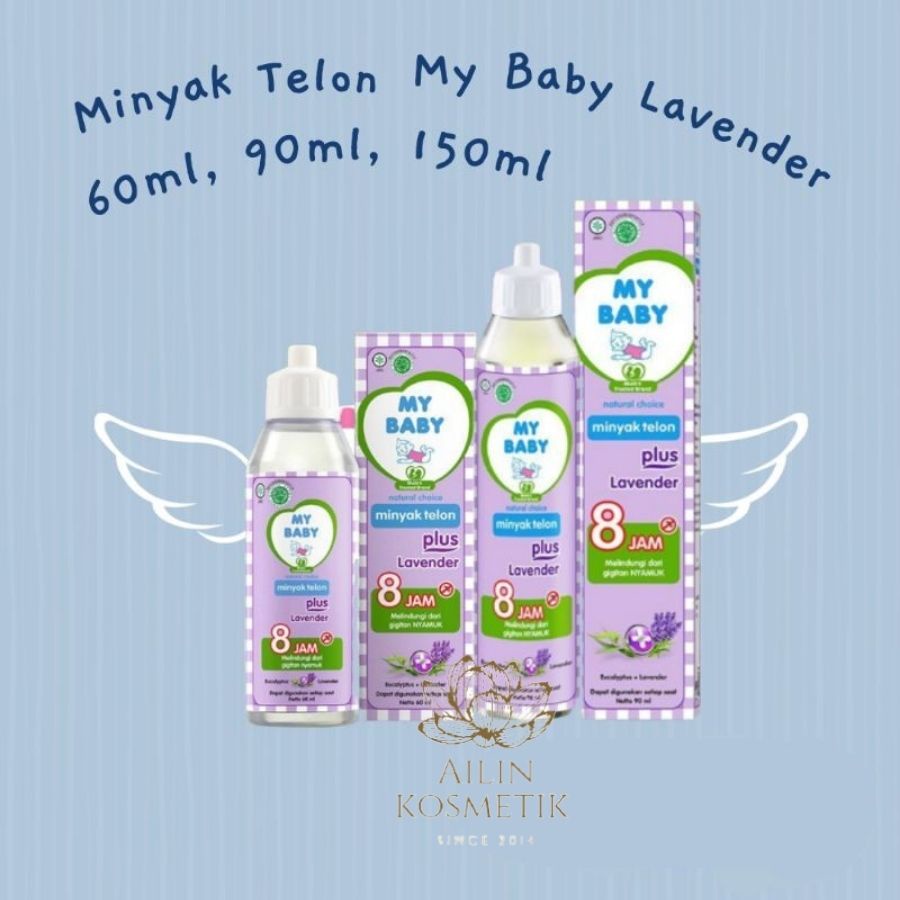 My Baby Minyak Telon Plus Lavender | Minyak Telon by AILIN