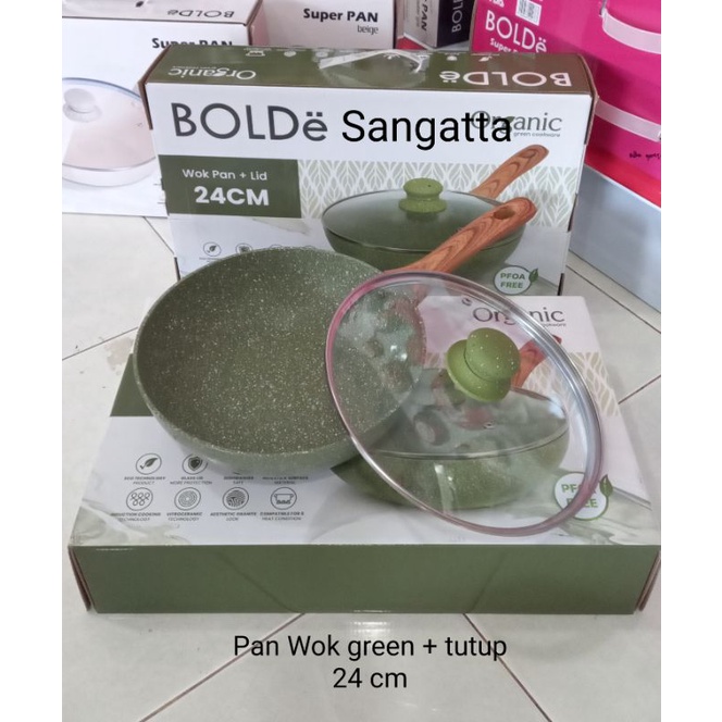 Super Pan Green Wok Bolde 24 cm