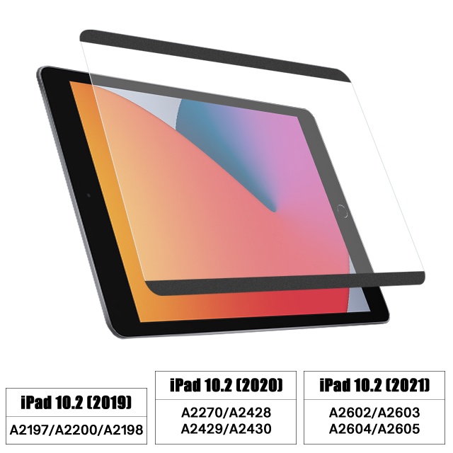 Film Pelindung Layar Magnetik Dapat Dilepas Untuk iPad Pro 11 2021 2020 2018 iPad Air 4 10.9 10.2 7th 8th