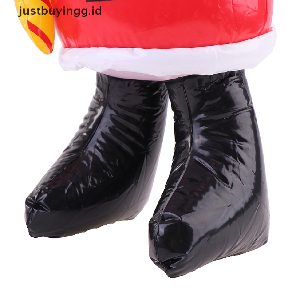 (Justbuyingg.Id) Balon Tiup Bentuk Santa Claus Untuk Dekorasi Natal