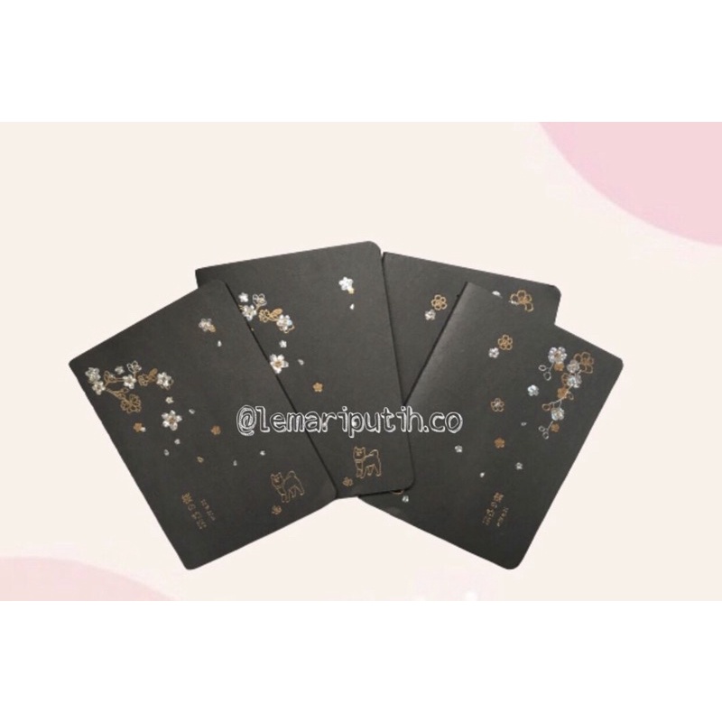 

Black Plain Paper Notebook