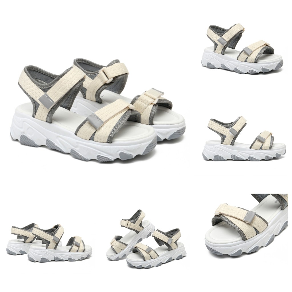 PVN Micha Sandal Tali Wanita Black Lilac 241-8