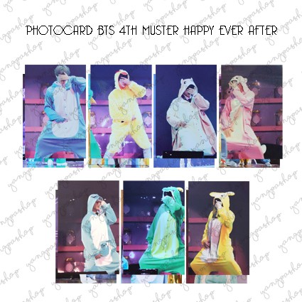 Jual [READY / SET] SET 4TH MUSTER HAPPY EVER AFTER BTSN 
