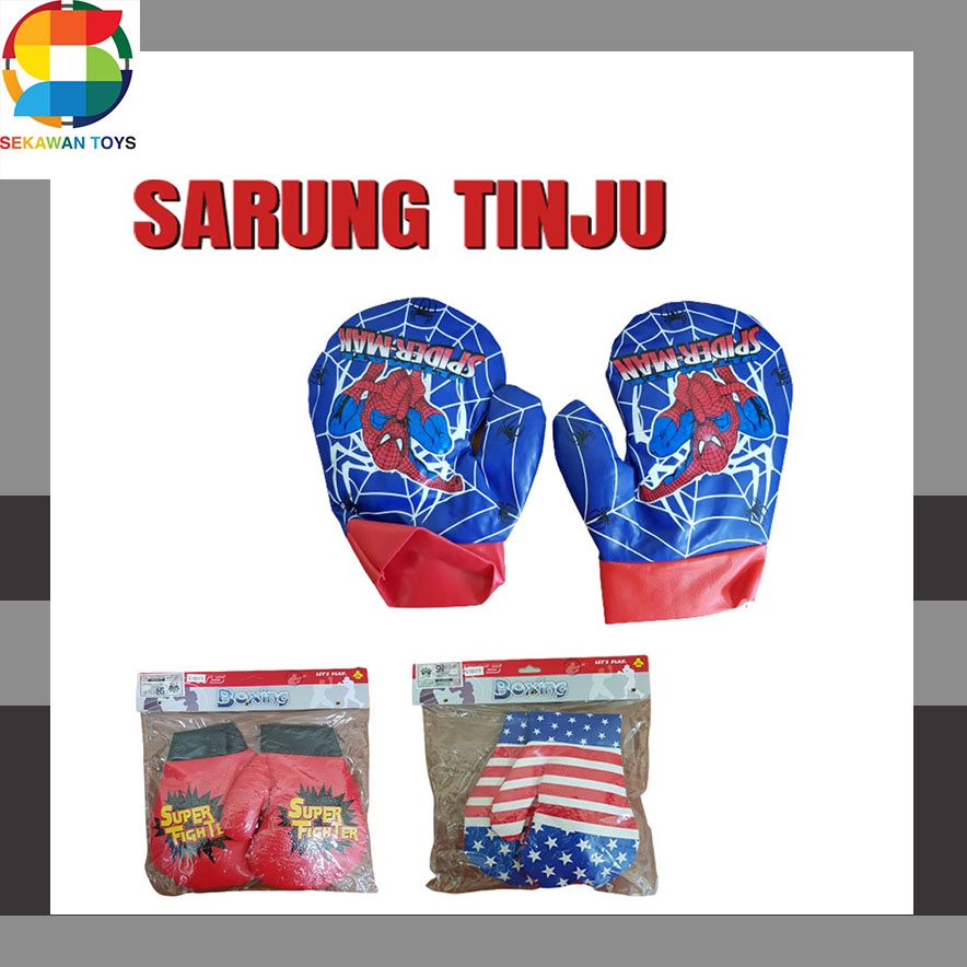 Mainan Anak Sarung Tinju/ Sarung Tinju Anak Karakter 1681-1