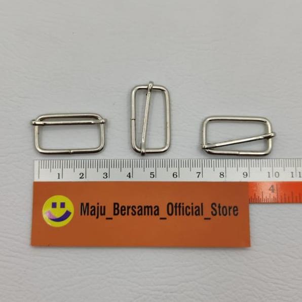 Ring Jalan Besi 2,5cm Tas Ransel ( SRE 2510 )-( Buckle Besi Lokal ) W2