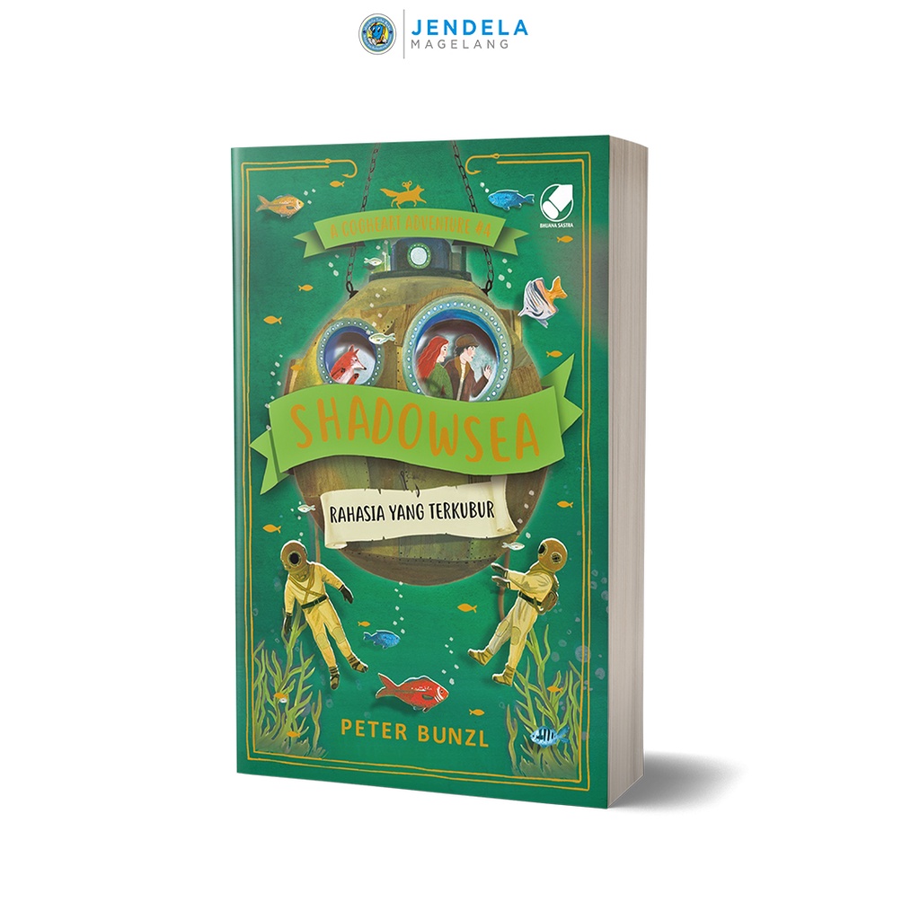 Novel Seri A Cogheart Adventure #4: Shadowsea - Peter Bunzl