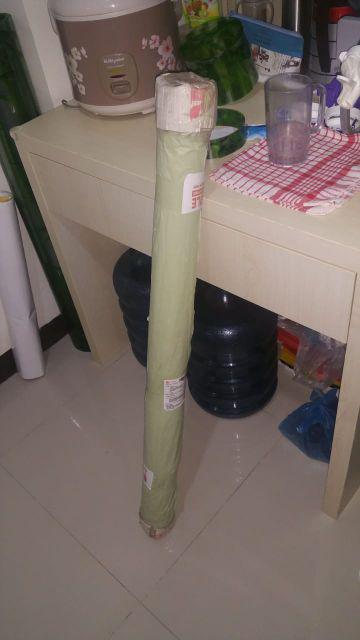 Fiber Pagar Bambu Panda Kecil Biru Hitam Putih Hijau Tutup Ventilasi Pintu