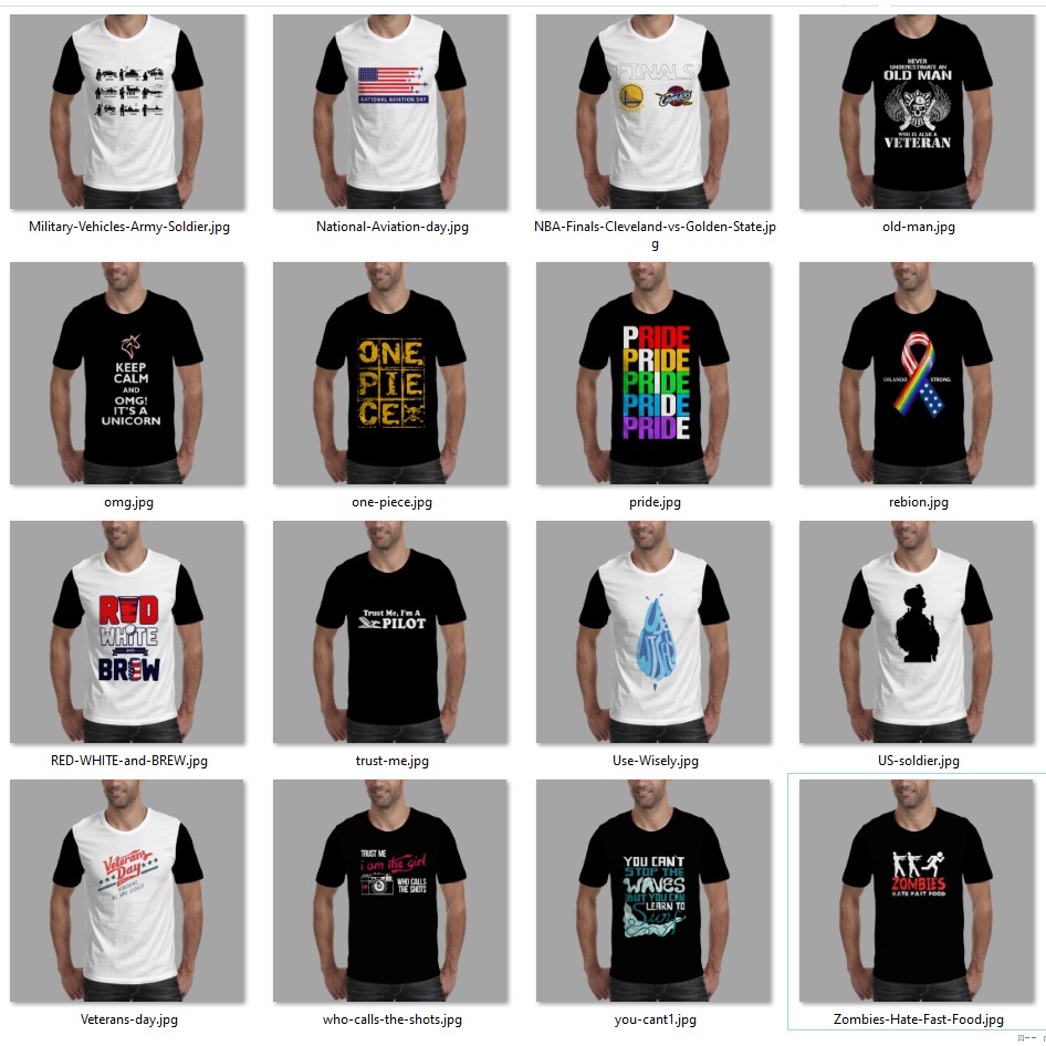 44 T-Shirt Designs
