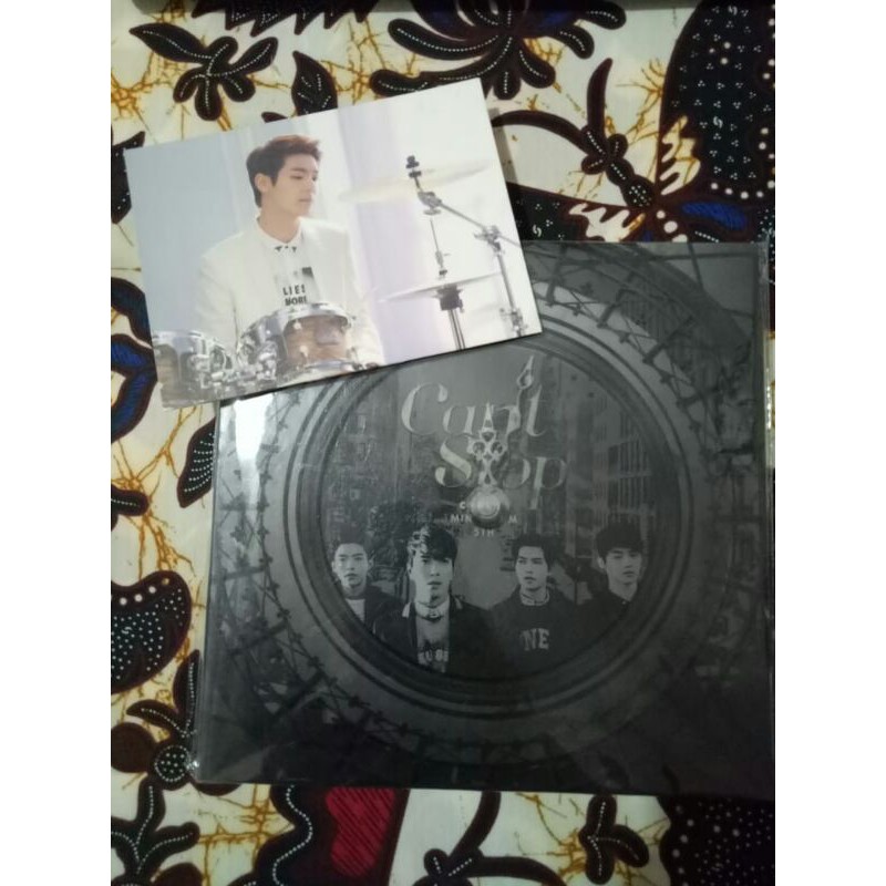 CNBLUE Can't Stop Mini Album Kang Min Hyuk YongHwa MinHyuk JungShin JongHyun #JMS