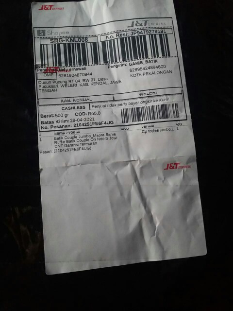 Batik Couple Jumbo_maora Sania Ruffle Batik Couple Ori Ndoro Jowi Dnt Garansi Termurah