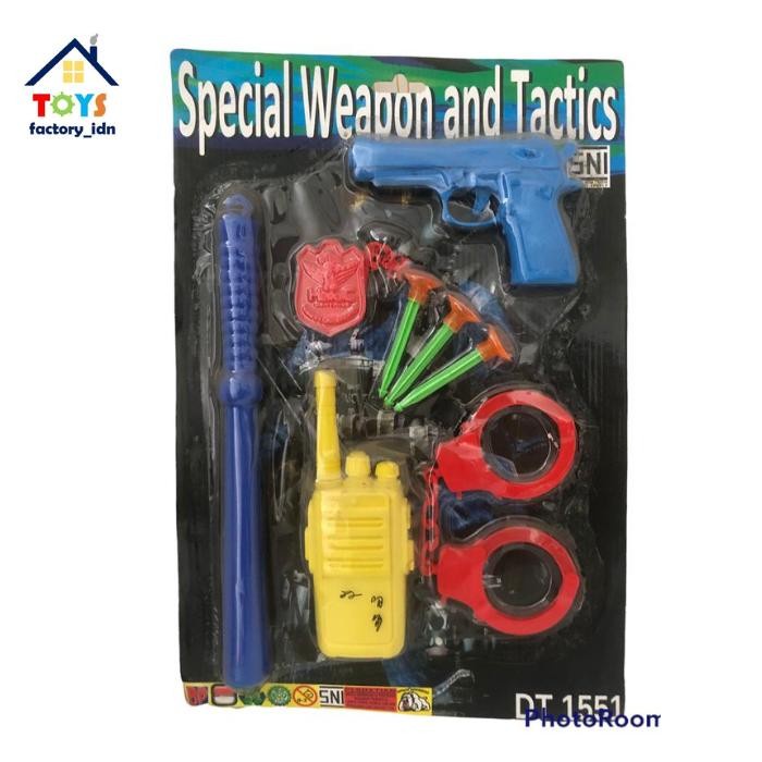 mainan alat polisi/police