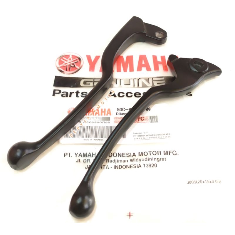 Handel handle kopling Jupiter mx new + handel rem depan Jupiter mx new 50C warna hitam harga 1set kiri-kanan