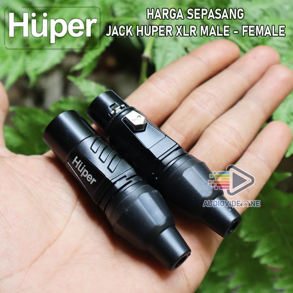 JACK CANON HUPER CEWEK COWOK SEPASANG JACK XLR 3 PIN JECK AUDIO MALE FEMALE ORIGINAL