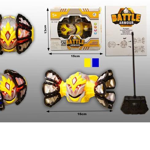 NEW  3.3 MAINAN RC REMOTE CONTROL ROBOT KALAJENGKING BATTLE ARMOUR HOMYPED ORiGiNAL [KODE 312]