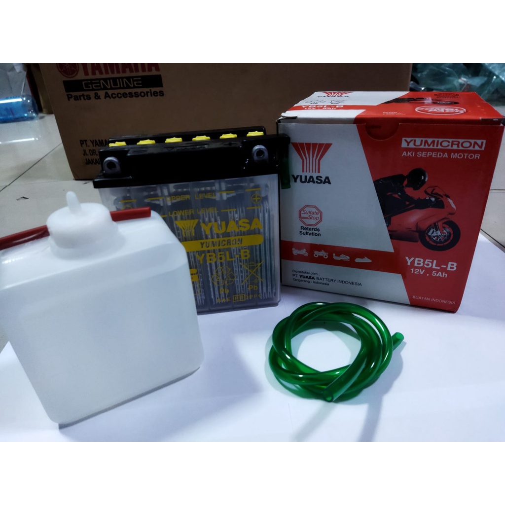 AKI BASAH GRAND SUPRA AKI BASAH YUASA GRAND YB5-LB YUASA