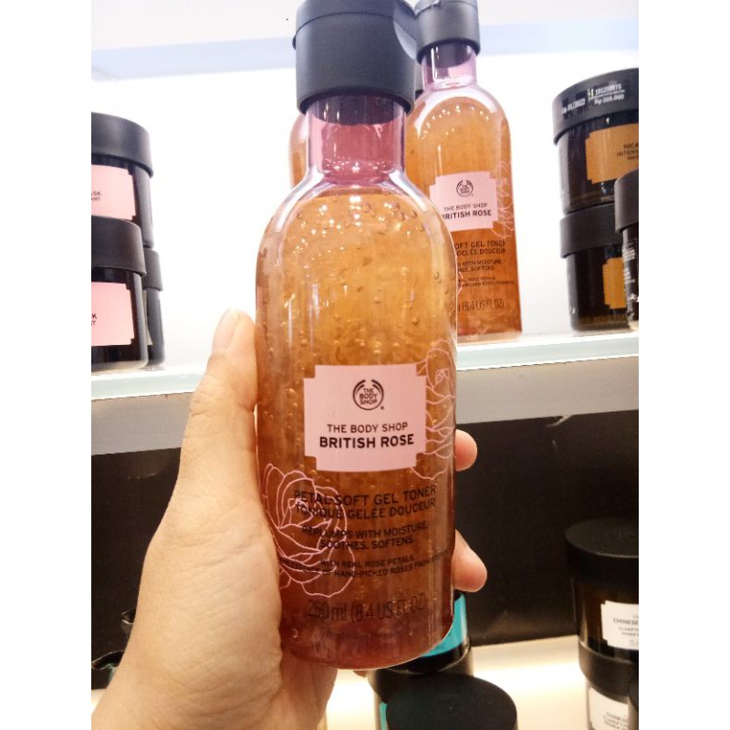 The Body Shop British Rose Petal Soft Gel Toner 250ml