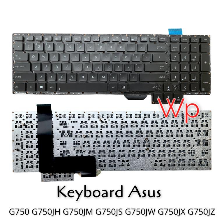 Keyboard Laptop Asus G750 G750JH G750JM G750JS G750JW G750JX G750JZ