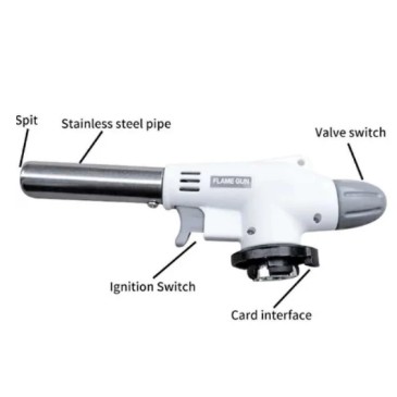 Pemantik Api Flame Gun / Portable Gas Torch / Blow Torch 10093