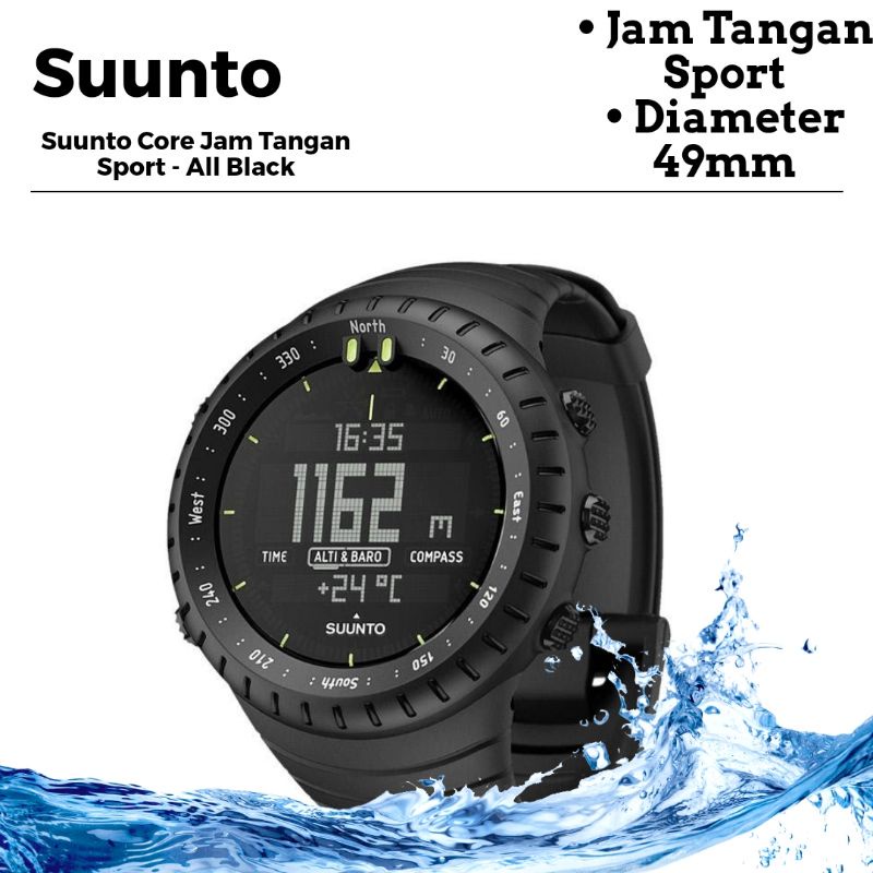 Suunto Core Jam Tangan Sport - All Black