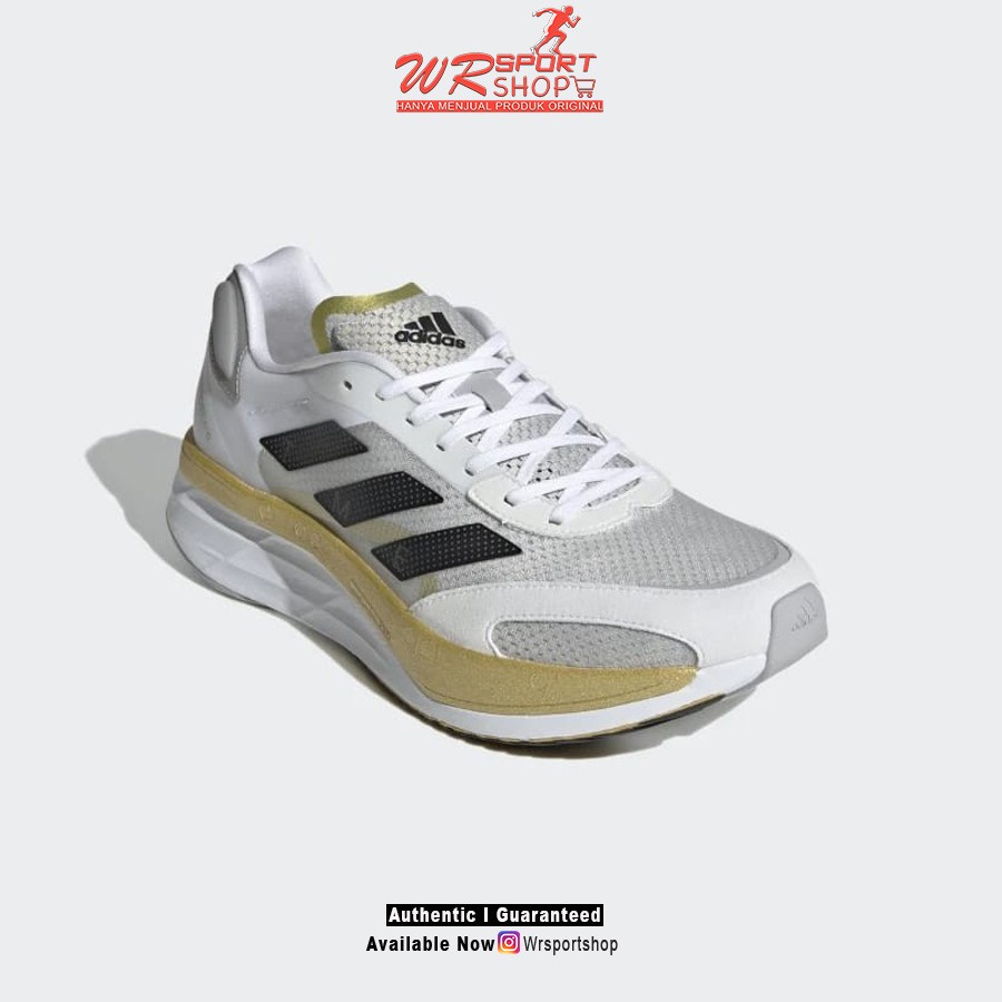 tkomurid01 Adidas Adizero Boston 10 X Tinmanelite Mens Running - Cloud White Ori