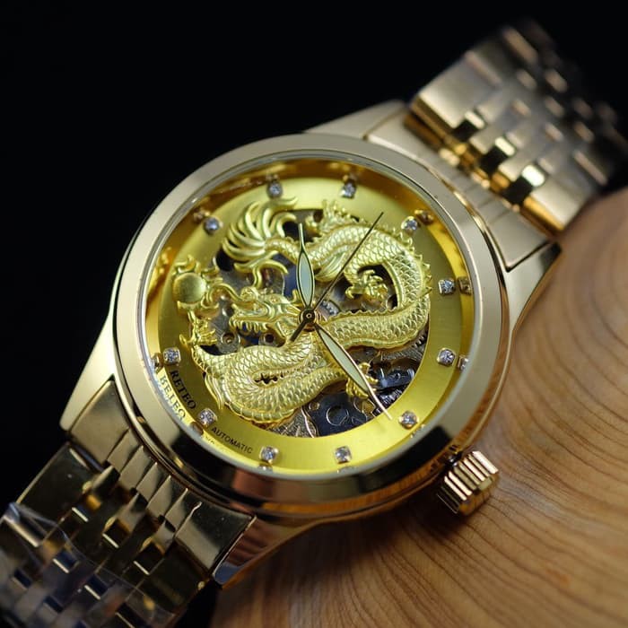 JAM TANGAN MURAH/JAM ORIGINAL/ JAM TANGAN ROLEX RANTAI COWOK R237 AUTOMATIC