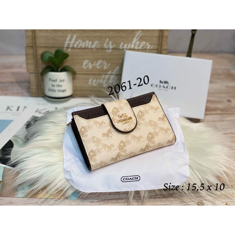 New Dompet 2061 Lidah Kombi Zipper Brand Freee Box Import Semprem