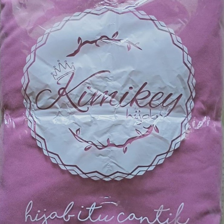 Jilbab INSTAN JUMBO HAFIZAH BY KIMIKEY-DUSTY PINK