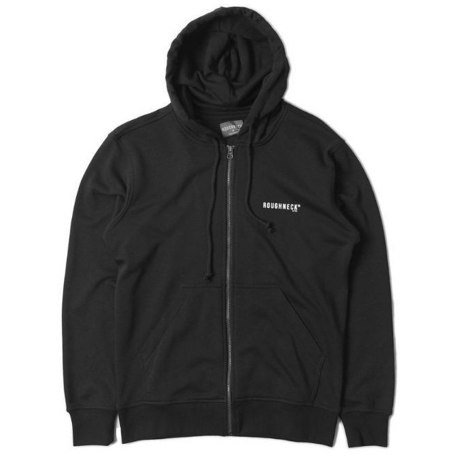 Roughneck Zipper Sig Small black Hoodie