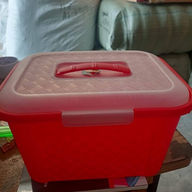 Kontainer Rotan 6L Box Penyimpanan Tempat Penyimpanan