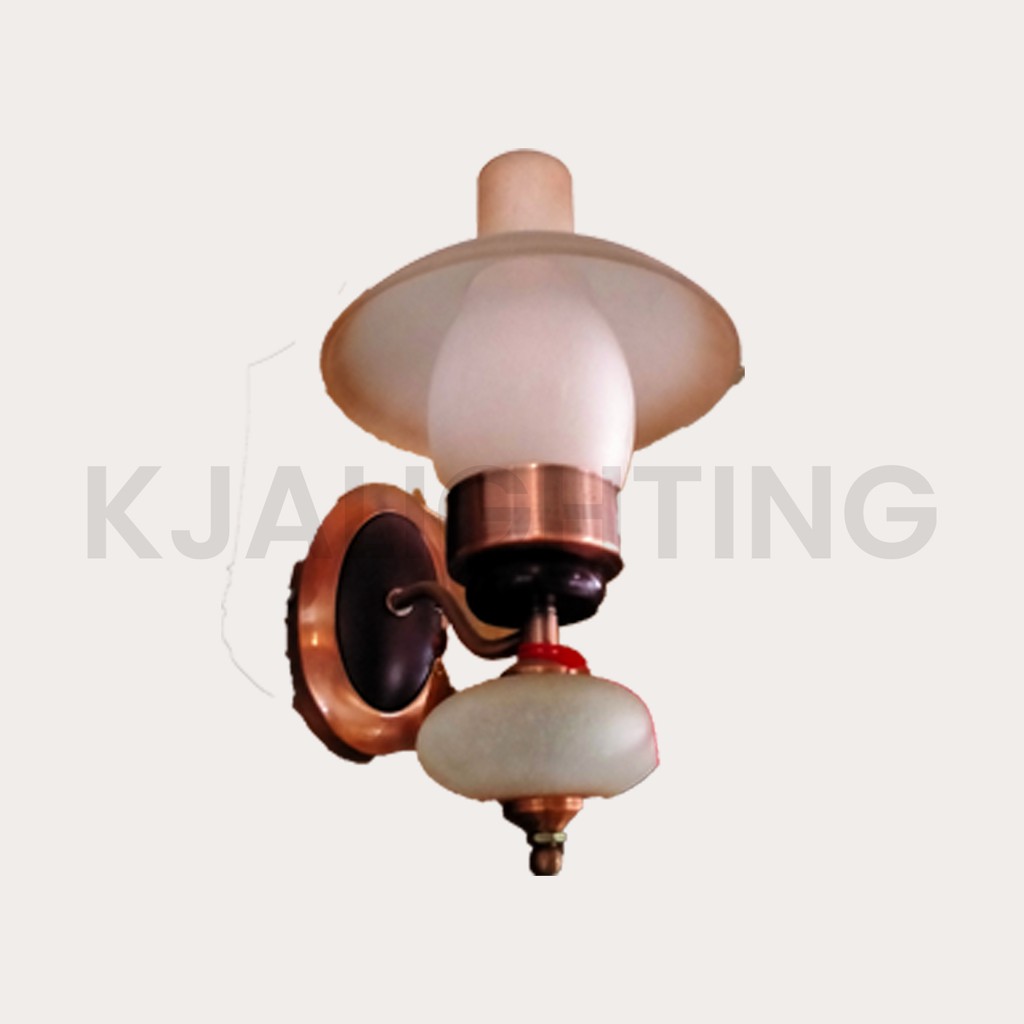 LAMPU DINDING KLASIK LAMPU DINDING DELMAN KLASIK INDOOR 18820/1RBK