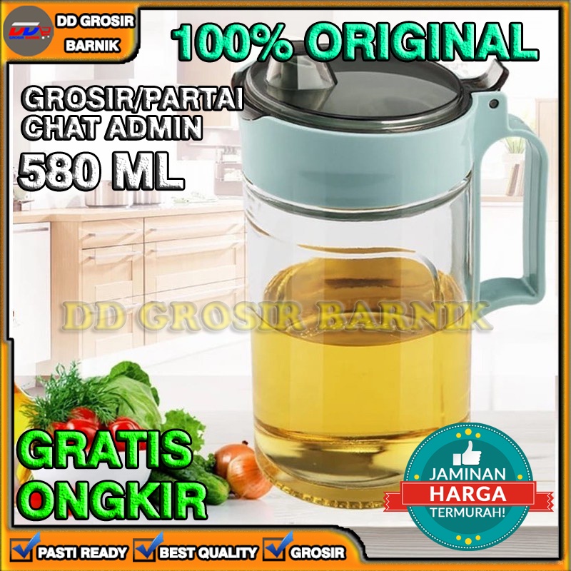 [DGB] BOTOL TEMPAT MINYAK OILPOT KACA 580ML 580 ML 0.5L