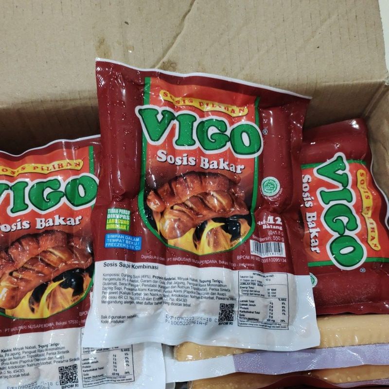 

Vigo sosis bakar mini 12pcs