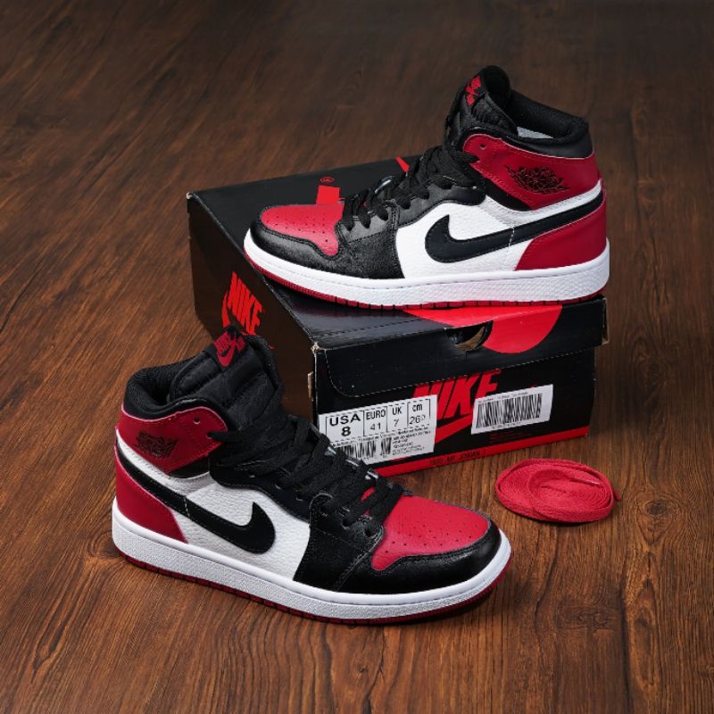 air Jordan 1 retro high bred toe