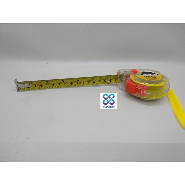 Meteran Transparan 3M - 5M - 10M/ Tape Measure Transparan