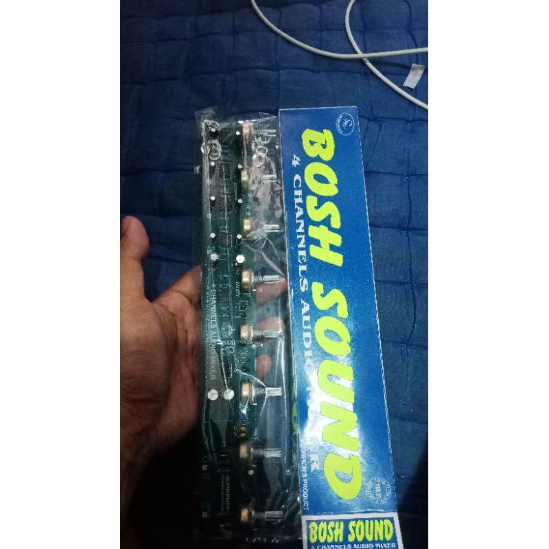 KIT AUDIO MIXER 4CHANEL mic