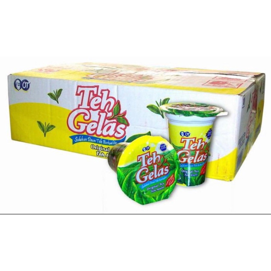 

Teh Gelas Kemasan Gelas 180ml 1 karton 24pcs