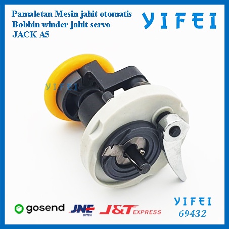 Pamaletan Jahit Otomatis JACK A5 YIFEI-69432/Bobbin winder Jahit servo