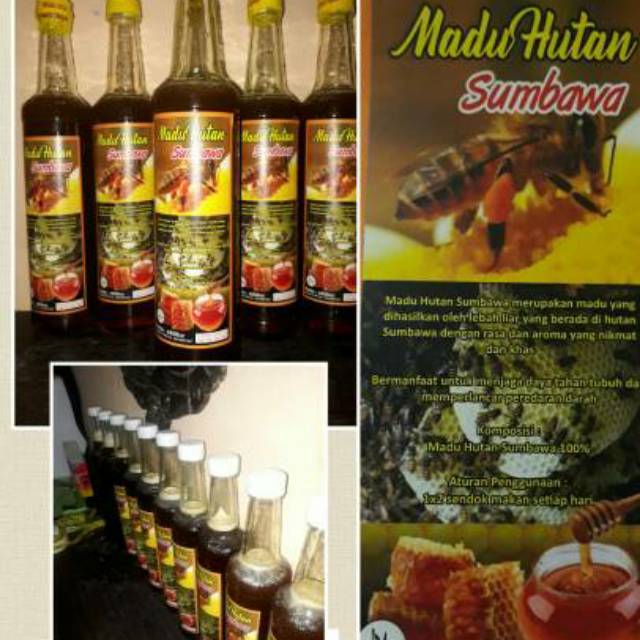 

Madu Hutan Sumbawa 600ml 100%ASLI