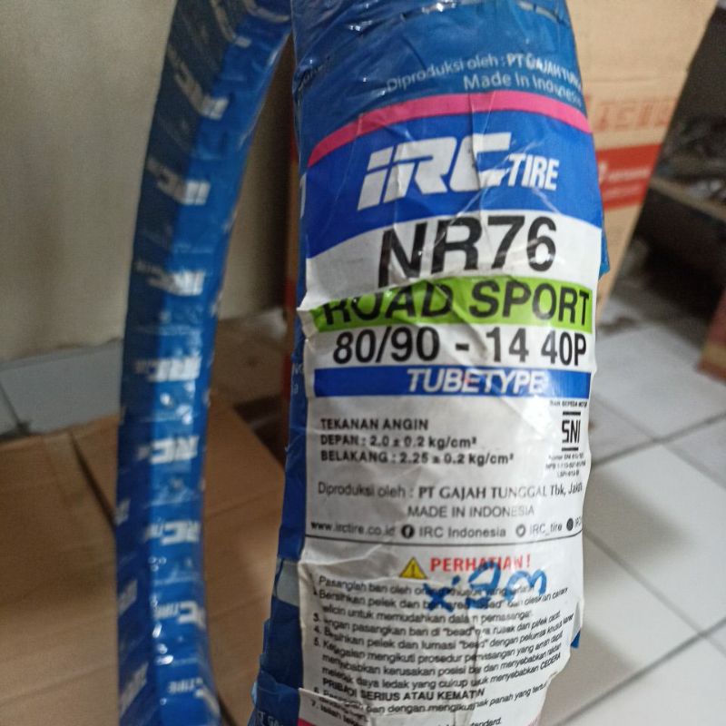 BAN LUAR IRC 80/90-14