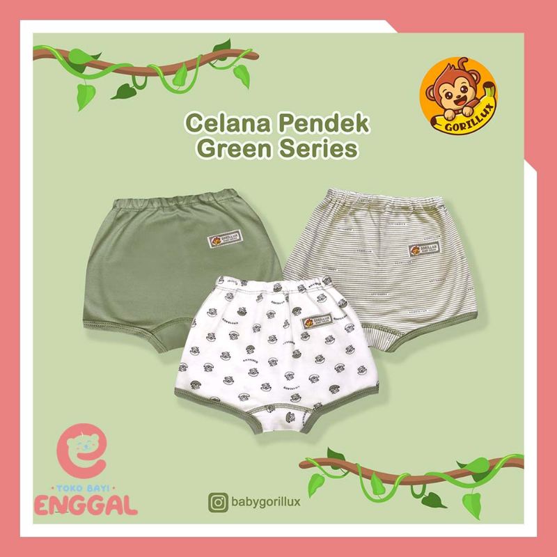 Celana Pendek Bayi Gorillux