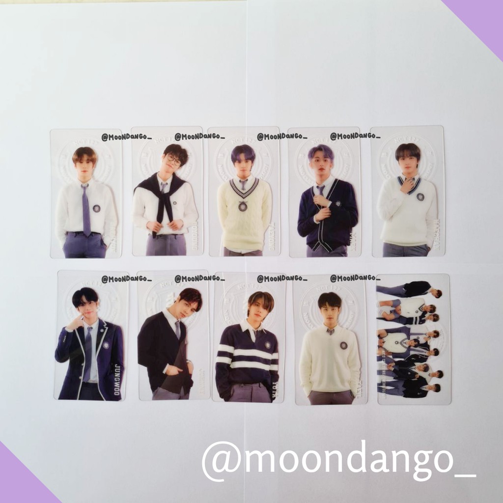 Sharing Bookmark Back to School NCT 127 | B2S Taeil Johnny Doyoung Mark Haechan