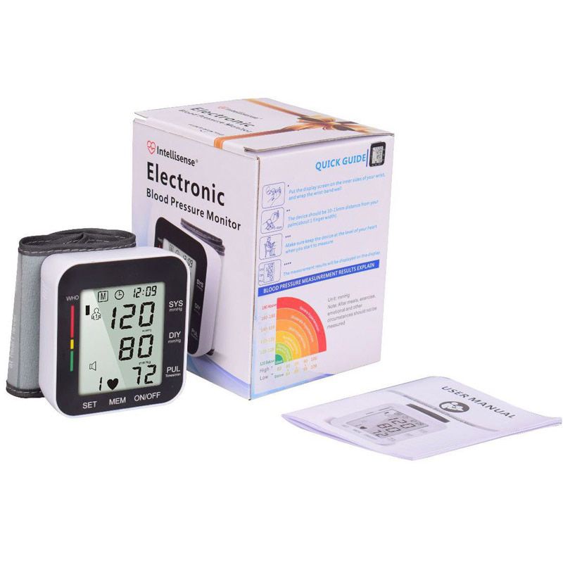 Tensi Darah Alat Ukur Tekanan Darah Electronic Blood Pressure Sphygmomanometer with Voice