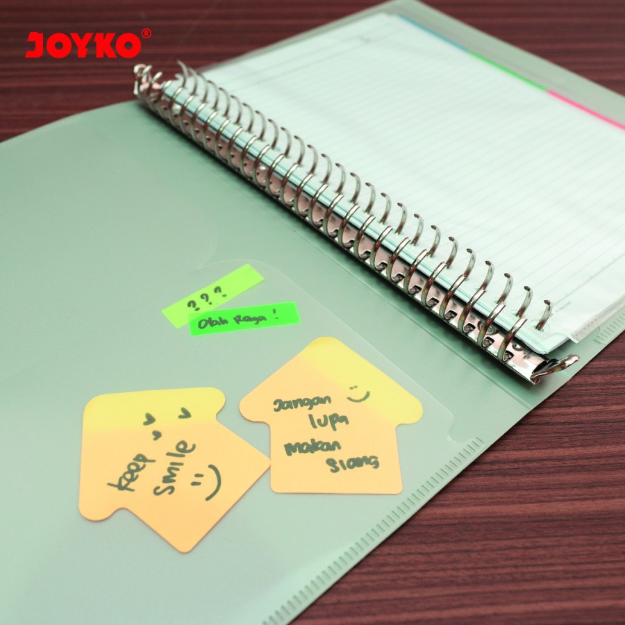

Binder Note Joyko B5-MHIM-M140 / Imagination Uk 26 Holes Metal Ring Warna Netral SHABQ