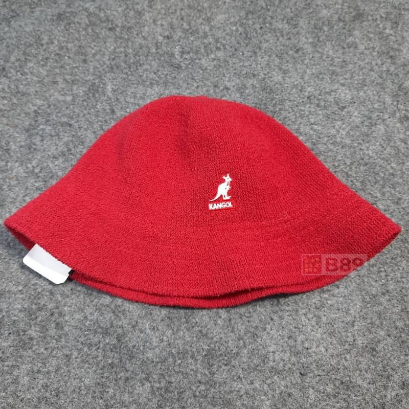 TOPI KANGOL TROPIC VENTAIR BUCKET HAT ORIGINAL - RED