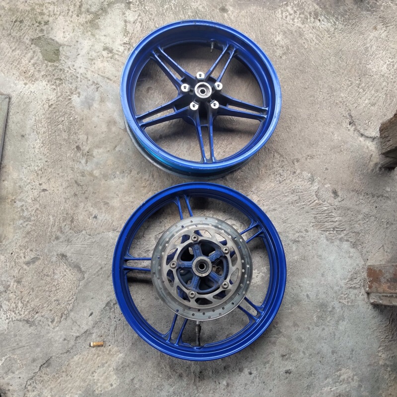 Velg depan belakang Yamaha MX king original