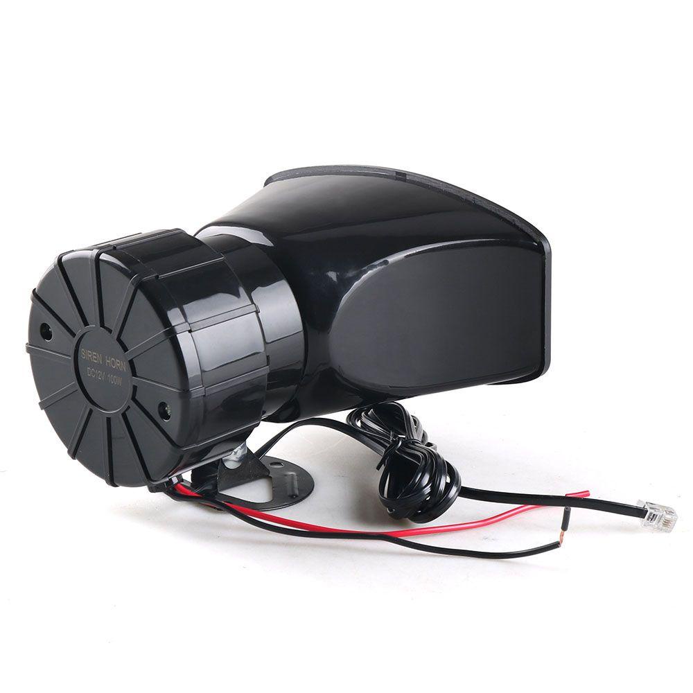 Populer 12V 5suara Speaker Multifungsi Pemakaian Speaker Keras Untuk Auto Mobil Kendaraan Megaphone Peluit Darurat Emergency Sound Amplifier