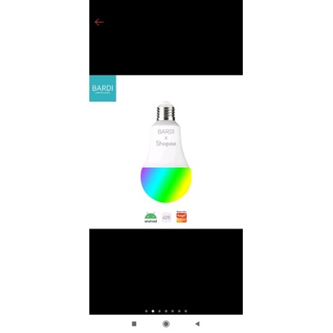 BARDI Smart LED BLUETOOTH 9W RGBWW Bulb