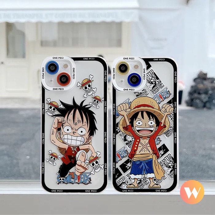 Soft Case Motif Luffy One Piece Untuk Samsung A73 5G A12 A33 A32 A52 A21s A50 A50s A23 A30s A13 A53 A51 A30 M23 A20s A11 A71 A52s A22 A03 A22 A10s M02S M23