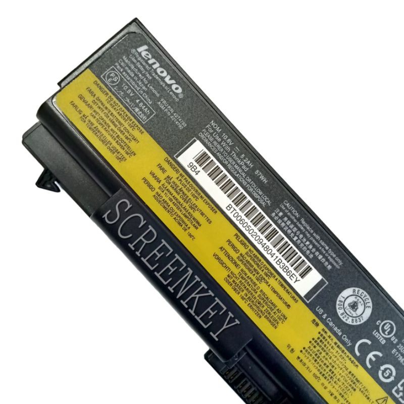 Baterai Laptop IBM Lenovo ThinkPad Edge L410 L412 L420 SL410 L510 L412 SL410 L510 T410 T510